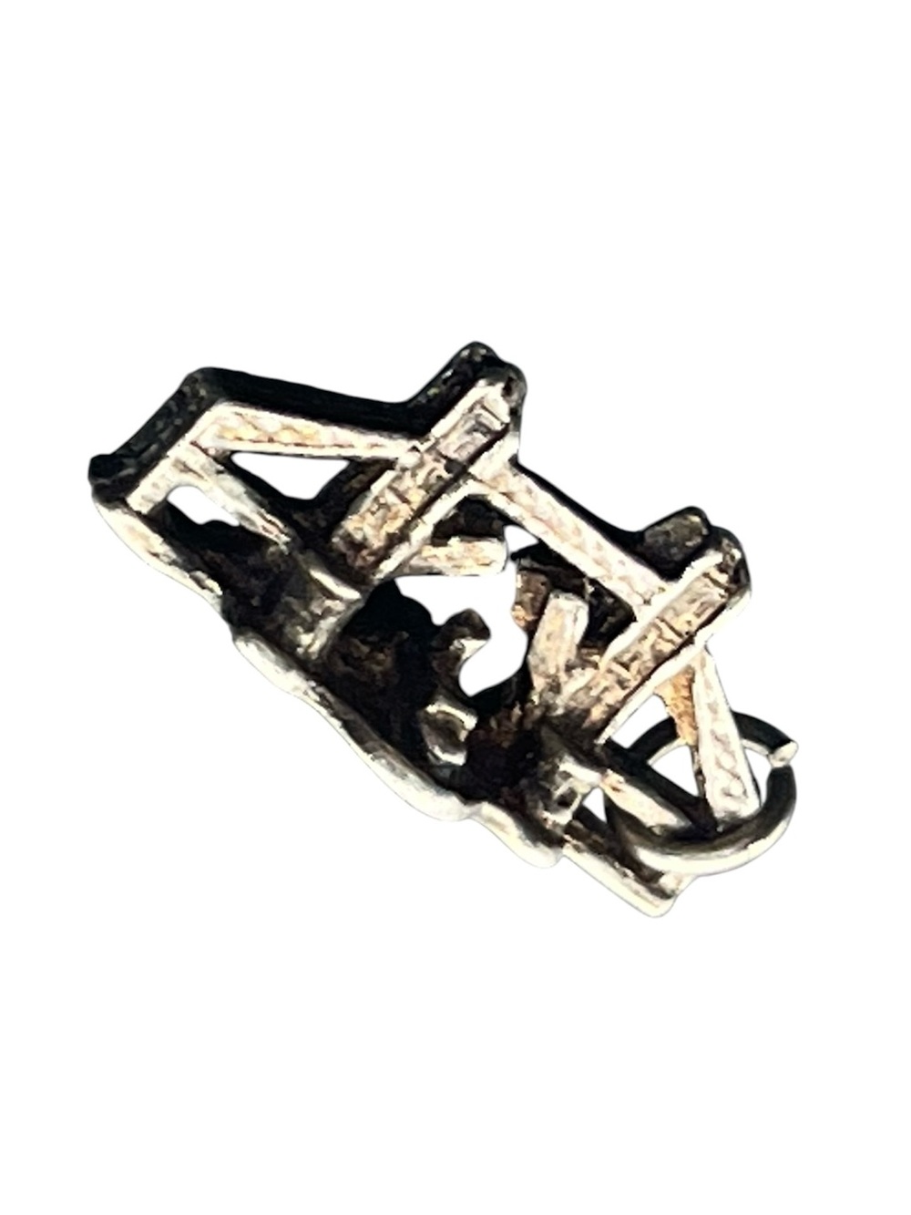 Sterling Silver Tower Bridge Charm London England Souvenir Pendant for necklace